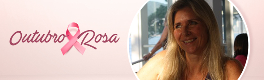 O câncer de mama já estava na família, mas ela o venceu